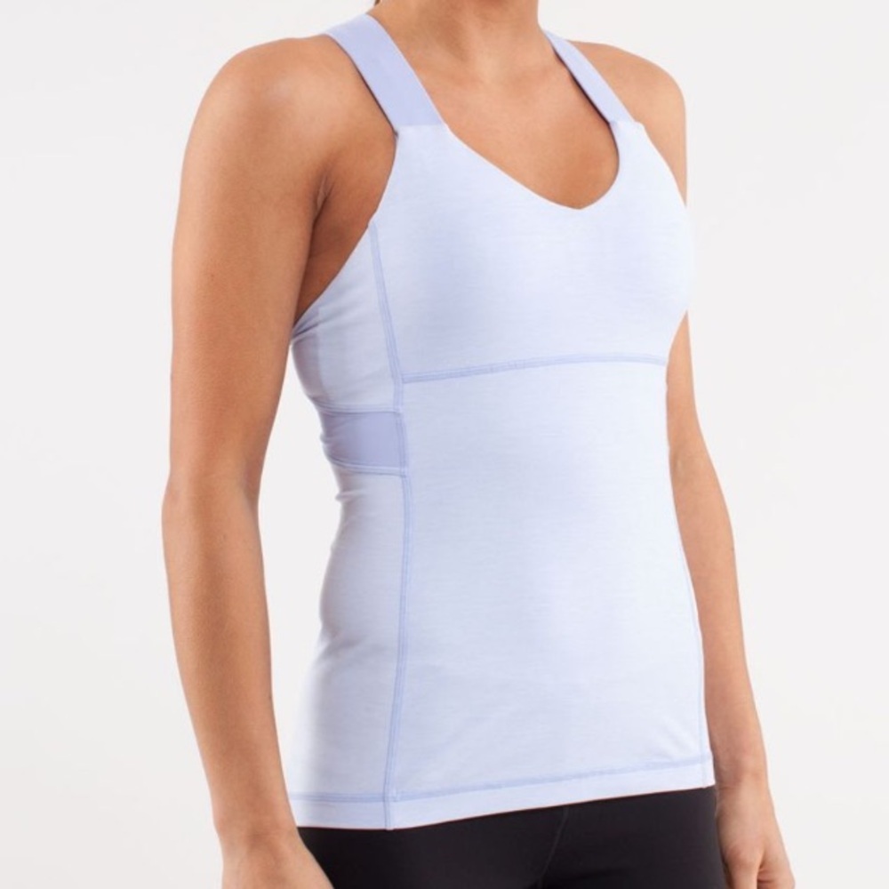 Lululemon Cream Push Your Limits Tank